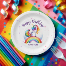 Magic Rainbow Unicorn Birthday