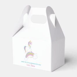 Magic Rainbow Unicorn Birthday Presentaskar