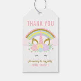 Magic Rainbow Unicorn Gift-Märkre Presentetikett