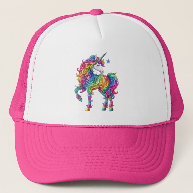 Magic Rainbow Unicorn Keps (Framsida)