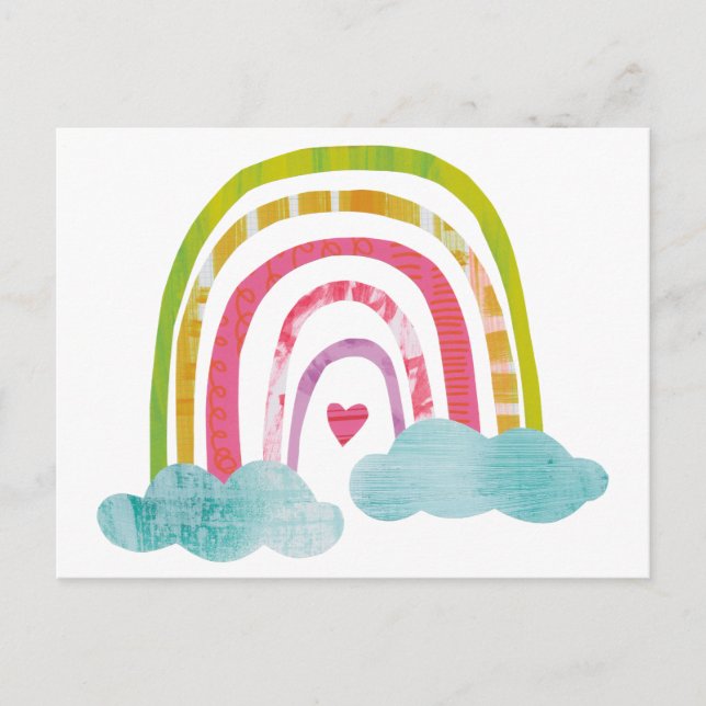 Magic Rainbow Vykort (Framsida)