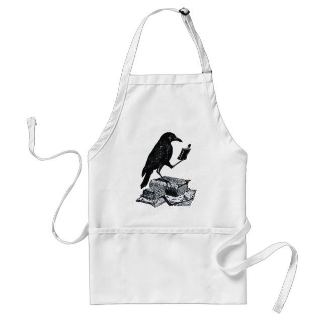 Magic Raven med Academic Bokar Förkläde (Framsidan)