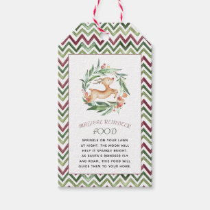 Magic Reindeer Food Juldagen Märkre Presentetikett