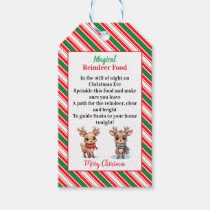 Magic Reindeer Food Presentetikett