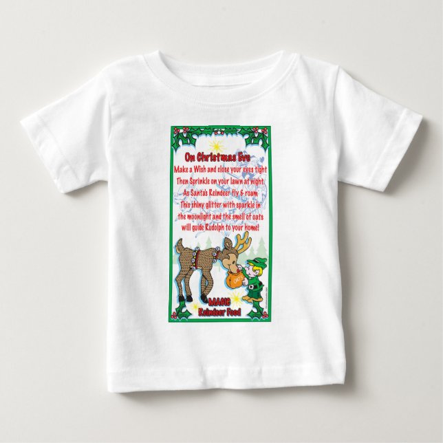 Magic Reindeer Food T-shirt (Framsida)