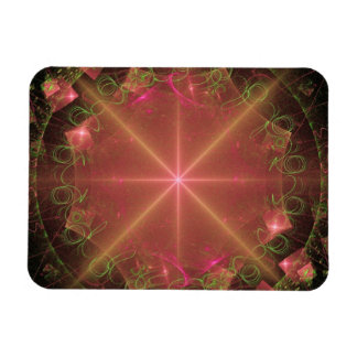 Magic Rosa Clock Magnet