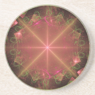 Magic Rosa Clock Underlägg