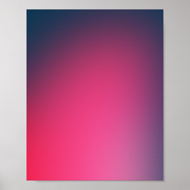 Magic Rosa Gradient Poster (Framsidan)