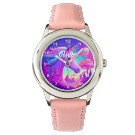 Magic Rosa Unicorn Armbandsur