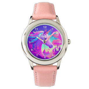 Magic Rosa Unicorn Armbandsur