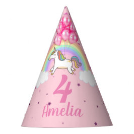 Magic Rosa Unicorn Rainbow Birthday