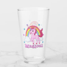 Magic Rosa Unicorn Rainbow