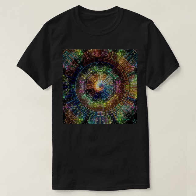 Magic Rune Spell 1319 T Shirt (Design framsida)