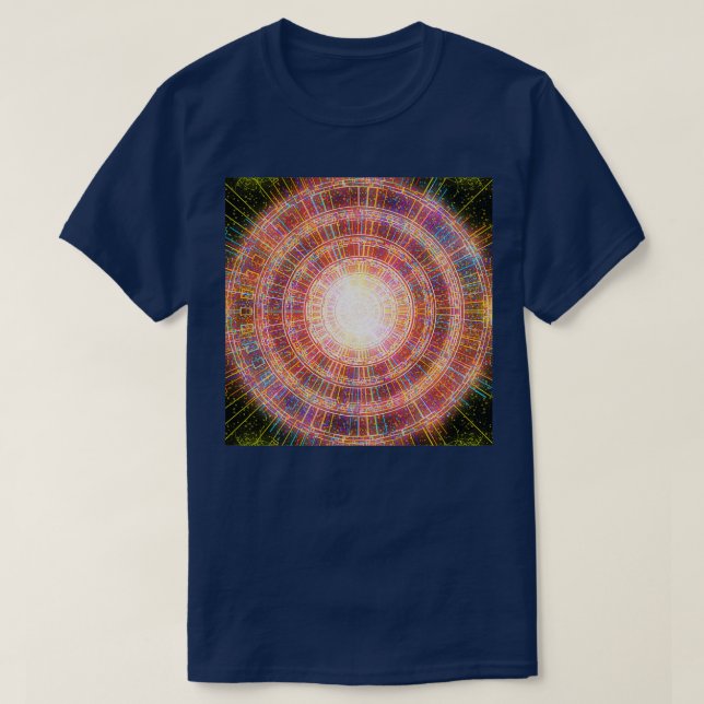 Magic Rune Spell 1447 T Shirt (Design framsida)