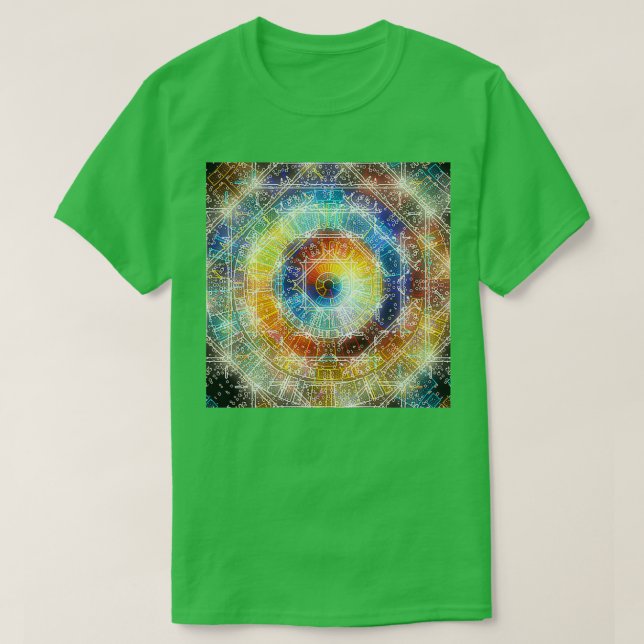 Magic Rune Spell 1452 T Shirt (Design framsida)