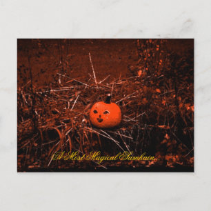 Magic Samhain-vykort Vykort