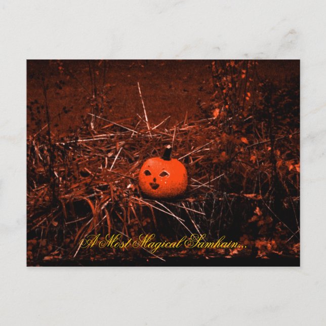 Magic Samhain-vykort Vykort (Framsida)