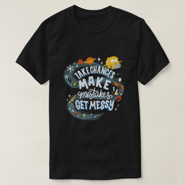 Magic Schoolbus Frizzle Quote Classic T-Shirt.png T Shirt (Design framsida)