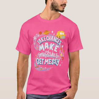 Magic Schoolbus Frizzle Quote vintage T Shirt