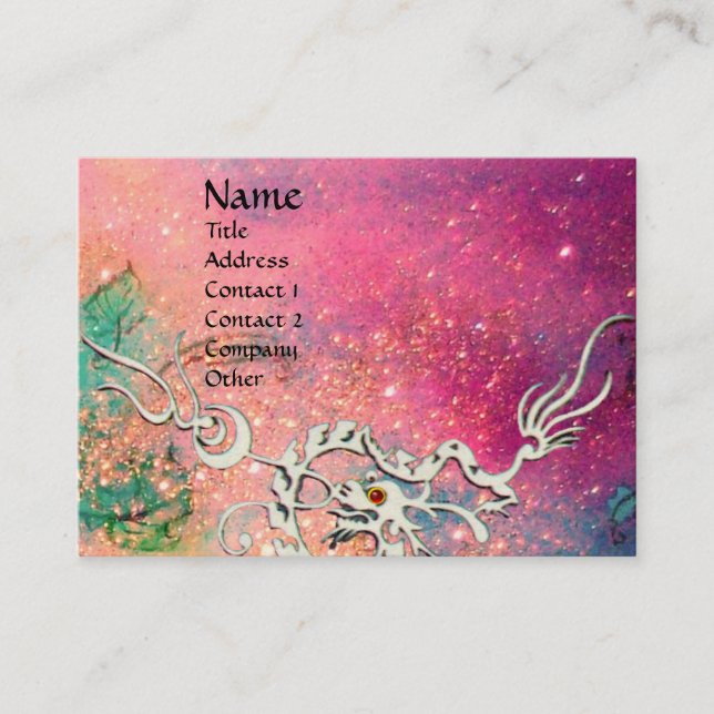 MAGIC SEA DRAGON 2 , Beauty,Salon, Day Spa Visitkort (Framsida)