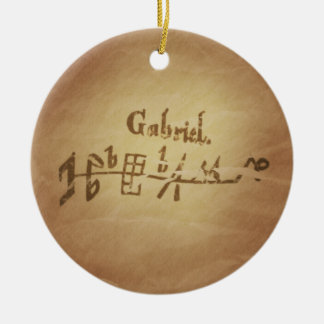 Magic Seal Angel Gabriel Protection Magic Charms Julgransprydnad Keramik