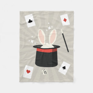 Magic Show Magician Kids Fleecefilt