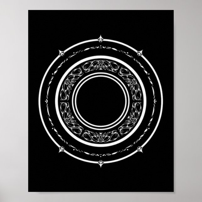 Magic Sigil (sigil-försegling) Poster (Framsidan)
