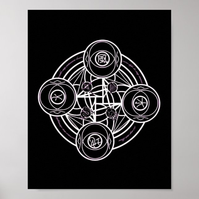 Magic Sigil (sigil)-märke18 Poster (Framsidan)
