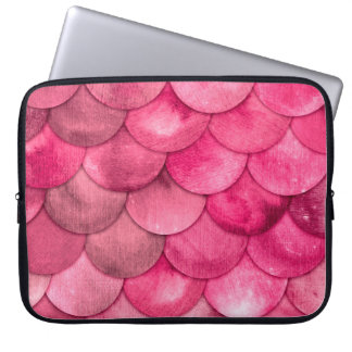 Magic Sjöjungfru Bright Rosa Färg skalförändrar va Laptop Fodral