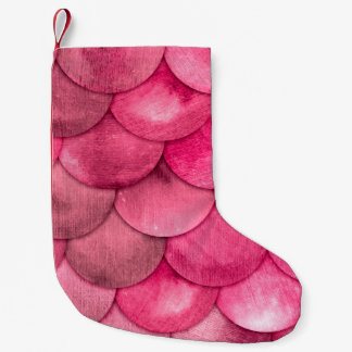 Magic Sjöjungfru Bright Rosa Färg skalförändrar va Liten Julstrumpa