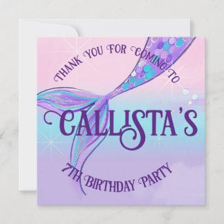 Magic Sjöjungfru Svan - tack.