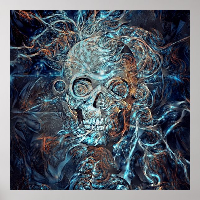 Magic skalle poster (Framsidan)