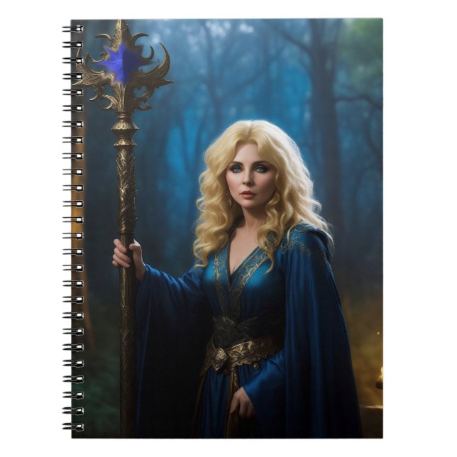 Magic Skogen, gyllene personalrekryter Anteckningsbok (Framsidan)