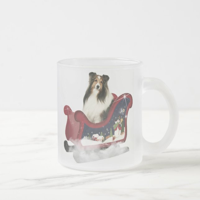 Magic Sleigh Sheltie Frostad Glasmugg (Höger)