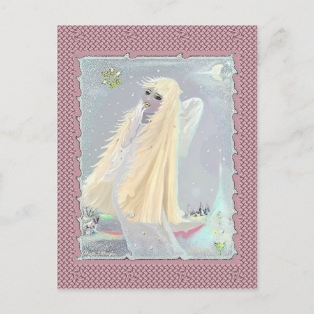 Magic Snö, vykort (Framsida)