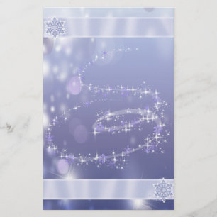 Magic Snowy Wonderland Stationery Brevpapper