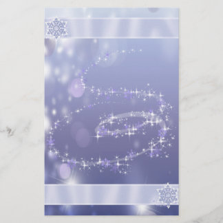 Magic Snowy Wonderland Stationery Brevpapper