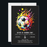 Magic Soccer Kids Editable Birthday Inbjudningar<br><div class="desc">Björka på ett magiskt firande med vår magiska fotbolls-kids redigerbara födelsedagsinbjudan. Den här fantastiska designen slår smidigt ihop stollig i barndomen med fotboll och skapar en inbjudan som fångar fantasin. Med de redigerbara funktionerna kan du snabbt göra anpassningen och sömlöst lägga till information om ditt barns namn och party. Den...</div>