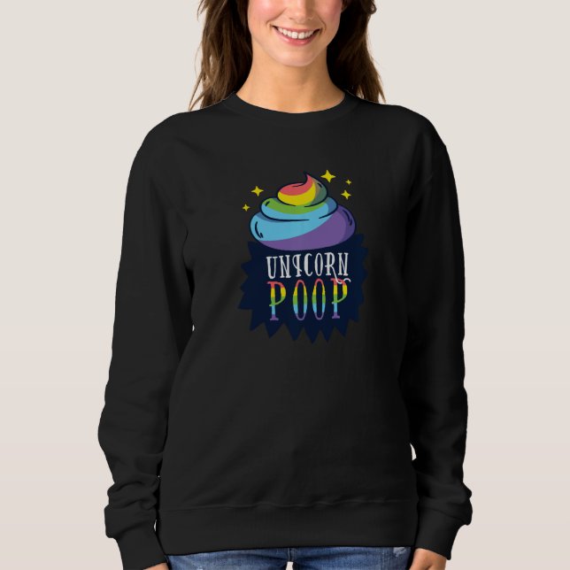 Magic Sparkling Unicorn Poop Tee T Funny Fairy (Framsida)