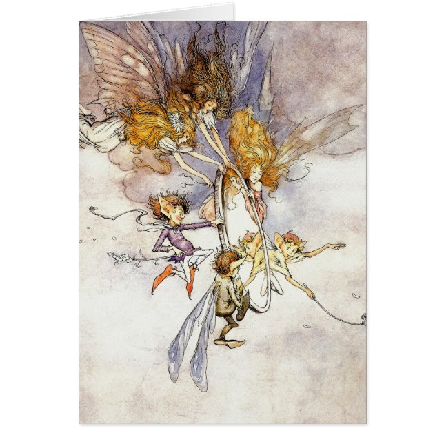 Magic Spegel Hälsningskort (Framsidan)