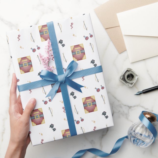 Magic Spell Books Witchcraft Kids Birthday Presentpapper (Gifting)