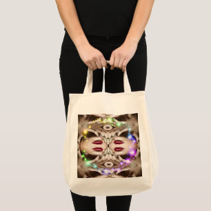 Magic Spell Large Tote Bag Tygkasse