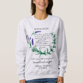 Magic Spell Salt Rosemary Lavender Kärlek Hallowee T Shirt