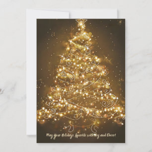 Magic String Light Julgran-kort Julkort