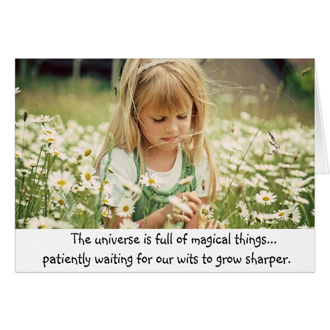 Magic Summer Hälsningskort (Framsidan Horizontal)