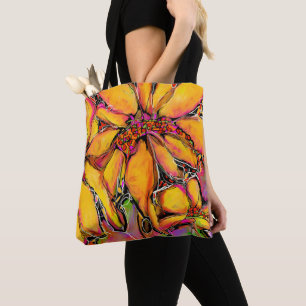 ’Magic’ SunrochloroTote Bag Tygkasse