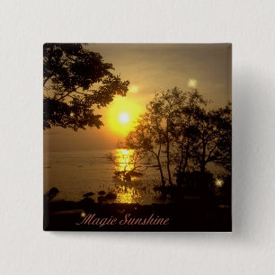 Magic Sunshine Button Knapp