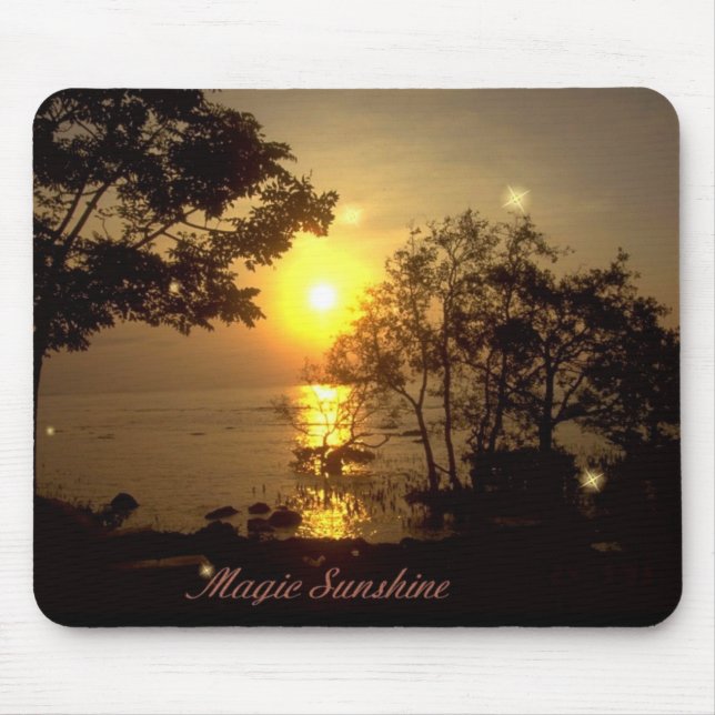 Magic Sunshine Mousepad Musmatta (Framsidan)