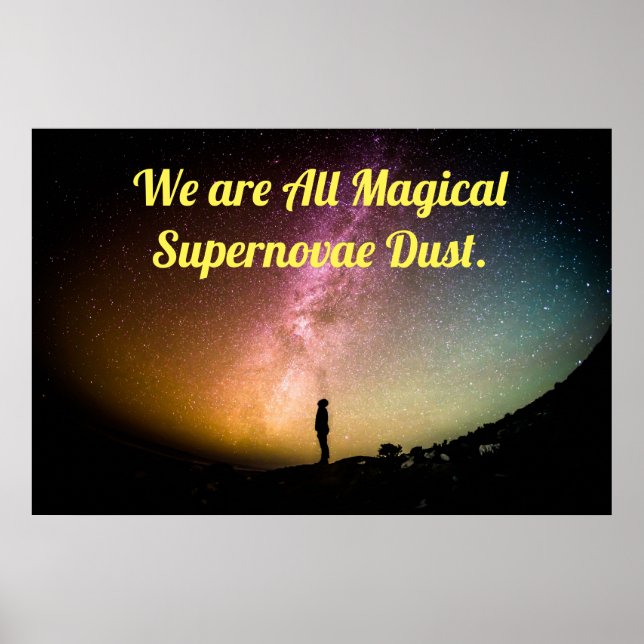 Magic Supernovae Dust Poster (Framsidan)