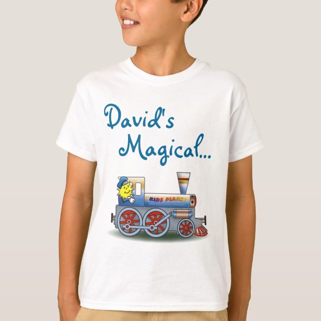 Magic Tåg - T-shirt (Framsida)